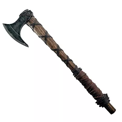 Ragnar LothBrok Viking Axe Battle Ready Axe Hand Forged Carbon Steel With Sheath • $51.54