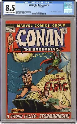 Conan The Barbarian #14 CGC 8.5 1972 2011703001 1st App. Elric Of Melnibone • $145