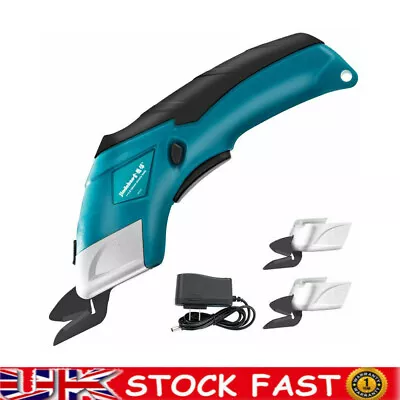 £45.99 • Buy Potable Electric Cordless Rechargeable Scissors Tailors Cutter For Carpet Fabric
