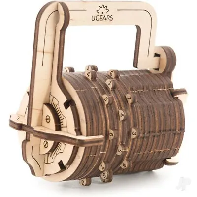 £21.99 • Buy UGears Combination Lock Mechanical Wood Construction Kit