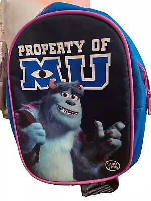 Monsters University Leapfrog Mini Backpack With Adjustable Straps +6 Games • $30