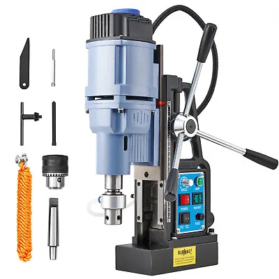 Stepless Speed 1950W Bi-Directional Portable Magnetic Drill 2  13900N 650RPM • $196.06