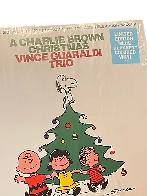 Vince Guaraldi Trio  A Charlie Brown Christmas (Blue Blanket Edition Vinyl) Rare • $65