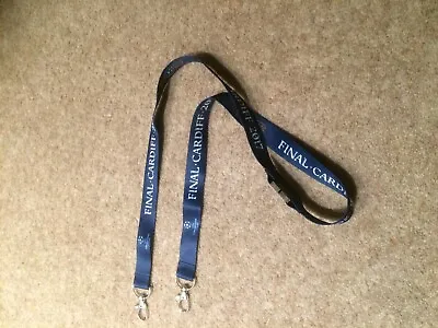 Champions League Cup Final Cardiff  2017 Lanyard. • £3