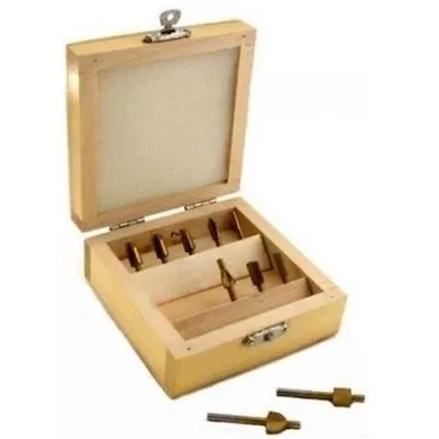 Mini Tiny Router Bit Cutter Set Kit 1/8  Shank For Dremel Wood Tools • $34.99
