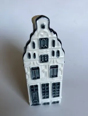 Vintage KLM 10 Rynbende Blue Delft Holland Amsterdam House Empty Decanter Bottle • $24.77