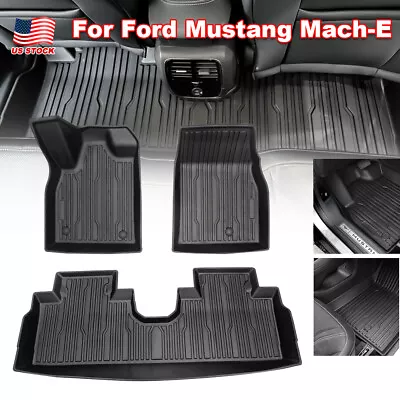 For 2021-2022 Ford Mustang 3D All-Weather Car Floor Mats Liners TPE Guard Carpet • $83.59