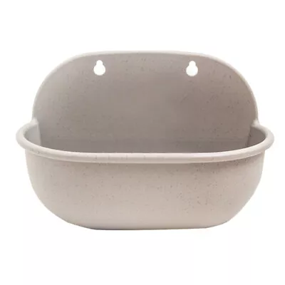 1/2Pcs Ceramic Wall Planter Indoor Plant Holder Half- Moon Planter • £17.39