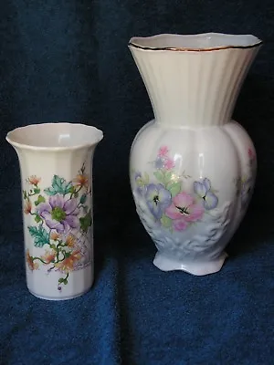 £17.50 • Buy 2 Vases.a 1993 Royal Doulton,olivia Mod.h5224 Bone China & A Large Maryleigh 