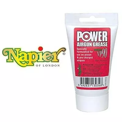 Napier Power Air Gun Grease Air Rifle Waterproof Lubricant VP90 25ml • £10.75