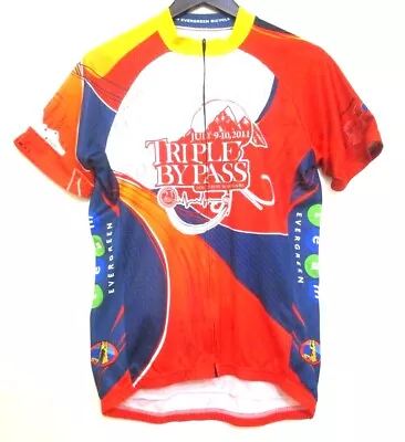 Primal Mens Full Zipper Size M Cycling Bike Jersey Mens Polyester Top • $14.99