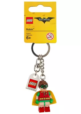 LEGO 853634 DC Comics Batman Movie Robin Keychain Minifigure Keyring Brand NEW • $21.50