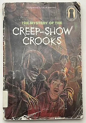 MYSTERY OF THE CREEP-SHOW CROOKS - #41 - The Three Investigators - Ex Library • £25