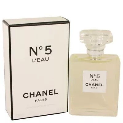 Chanel No 5 L'eau 100ml EDT Eau De Toilette Womens Spray Perfume • $184.90