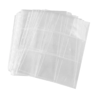 £18.70 • Buy  50 Sheets Photo Album Refills Photo Album Pockets Photo Cards Holder Plastic