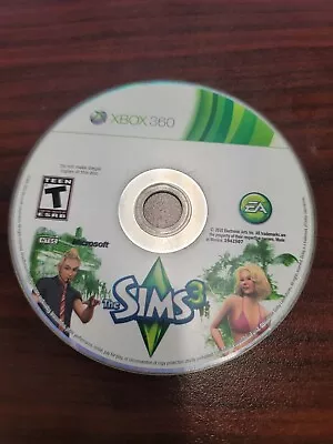 The Sims 3 (Microsoft Xbox 360 2010) NO TRACKING - DISC ONLY #A3695 • $4.75