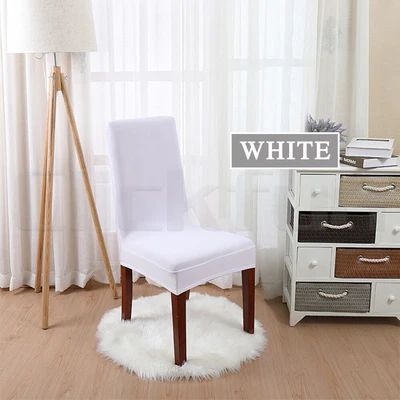$29.99 • Buy Stretch Dining Chair Cover Seat Covers Spandex Washable Banquet Wedding Party