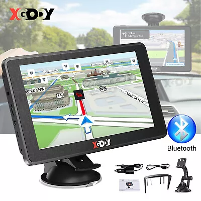 XGODY 7  Car & Truck GPS Navigation Navigator Sat Navi Free Australia Map AV-IN • $80.49