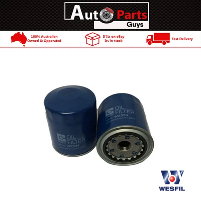 Wesfil Oil Filter Z334 Fits Ford Courier PE - PH 2.5D • $34.99