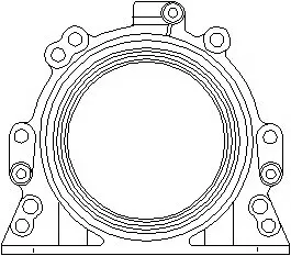 Shaft Seal Crankshaft Fits AUDI FORD SEAT SKODA VW | Fits Topran 109 613 • £21.13