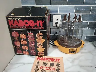  Wear-Ever KABOB-IT Electric Kabob Maker NEW NO BOX • $39.99