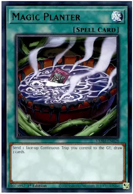 Yu-Gi-Oh! - Magic Planter - VASM-EN028 - Rare - 1st Ed - NM/M • $0.01