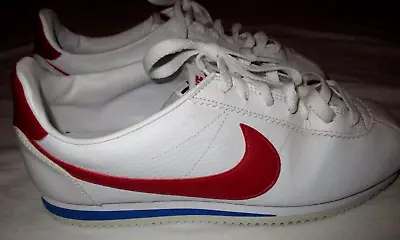 Near New Nike Classic Cortez FORREST GUMP Mens Red White Blue Shoes UK8.5 US9.5 • $120