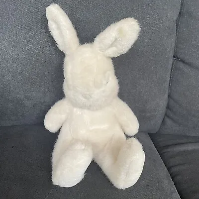 Dakin Vintage Plush Bunny Rabbit Cream Musical Stuffed Animal Wind Up Easter • $23