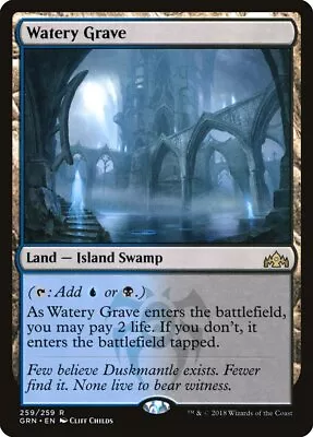 Watery Grave (GRN 259) Lightly Played - MTG Single • $21.74