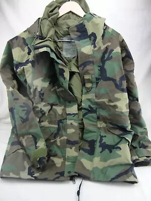 Military BDU Camouflage Cold Weather Parka MEDIUM LONG  • $59.99