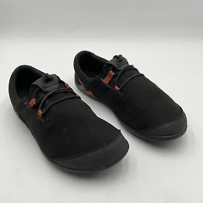 Xero Shoes Hana Hemp Mens Size 10.5 Minimalist Casual Canvas Shoes Black • $41.24