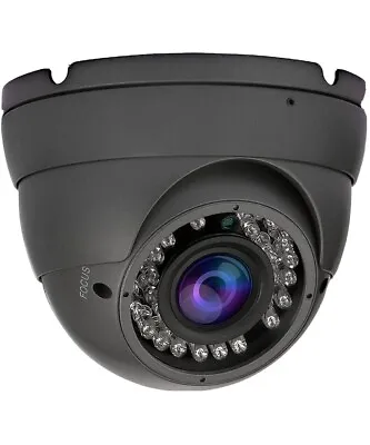 1080P 4in1 Dome Security CameraDayNight 2.8-12mm 94-30D Angle Night Vision Gray • $35.99
