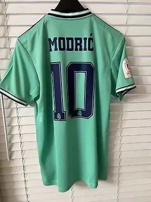 Real Madrid Modric Lg Croatia Copa Del Rey Climalite Shirt Adidas Jersey • $249