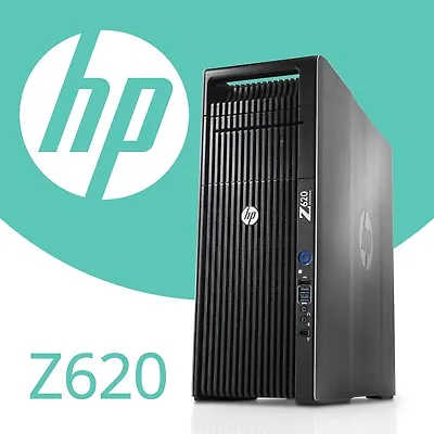 £420 • Buy HP Z620 Intel Xeon 2x Ten 10-Core E5-2680 V2 96GB RAM High-Spec CAD Workstation