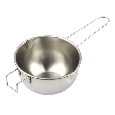 £8.78 • Buy Stainless Steel Wax Melting Pot Handheld Handle Chocolate Candle Making