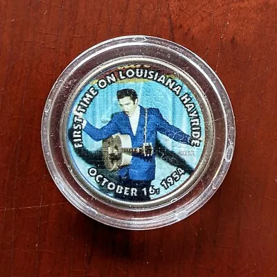 United States - Elvis Presley First Time On Louisiana Hayride - Quarter Coin • $9.85