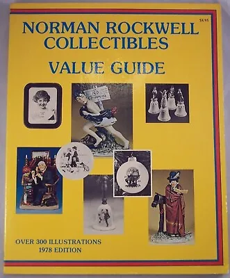 Norman Rockwell Collectibles Value Guide Book 1978 Edition VG • $6.98