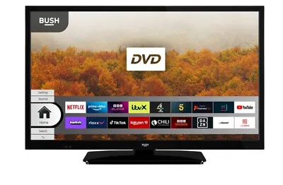 Bush 24 Inch HD Ready Smart HDR LED TV / DVD Combi • £140