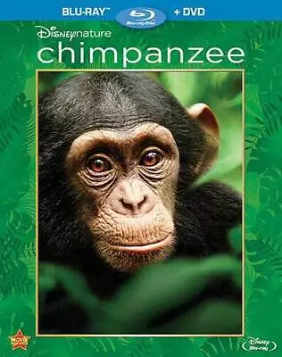 Disneynature: Chimpanzee  (Two-Disc Blu-ray/DVD Combo In Blu-ra - VERY GOOD • $8.84