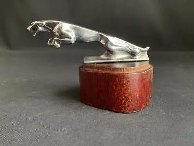 Jaguar Leaping Cat Vintage Mascot Hood Ornament Car Badge Emblem Insignia • £125