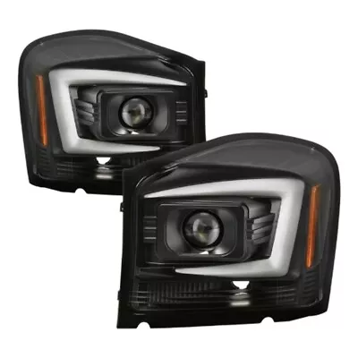 Spyder Fit 04-06 Dodge Durango Projector Headlights - Black PRO-YD-DDU04-LB-BK • $399.32