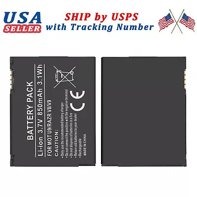 BX41 BX40 SNN5806A Battery For Motorola Moto Razr2 U9 V8 Z8 RIZR ZN50 V9M • $10.99