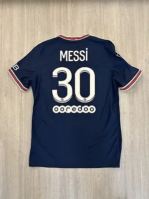 Lionel Messi Match Worn PSG Shirt Vs Metz 21/05/2022 • $3110.63
