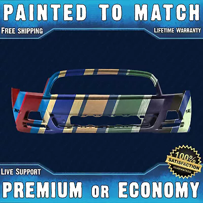 NEW Painted To Match - Front Bumper Replacement For 2013 2014 Ford Mustang 13 14 • $380.99