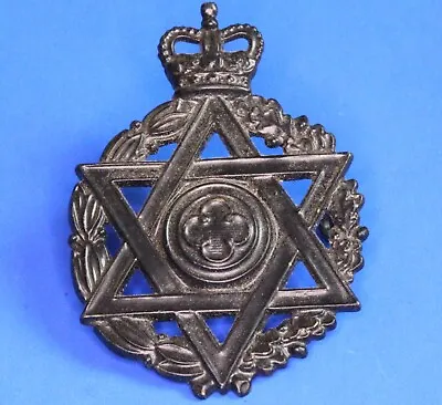 Royal Army Chaplain's Department (Jewish Division) Cap Badge  **[25667] • £17.99