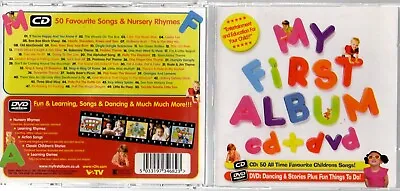 My First Album: Singing Dancing Fun & Learning! By Various Artists (CD & DVD) • £3.95