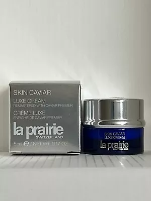 2 X La Prairie Skin Caviar Luxe Cream Deluxe Size 0.17oz/5ml TOTAL: 10ML NEW • $49.99