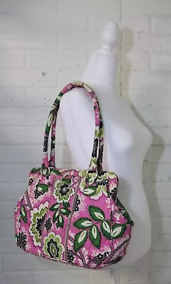 Vera Bradley Priscilla Pink Frame Satchel Shoulder Bag • $12.99