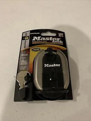 NEW - Master Lock Padlock Magnum Stainless Steel Lock 2-5/16 In. M187XKAD • $14