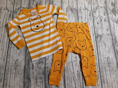 Hanna Andersson Disney Winnie The Pooh Long John Pajamas 80 18-24 Months Mos • $22